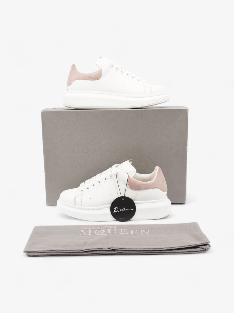 Alexander McQueen Oversized Sneakers White / Light Pink Leather EU 38.5 UK 5.5 Image 10