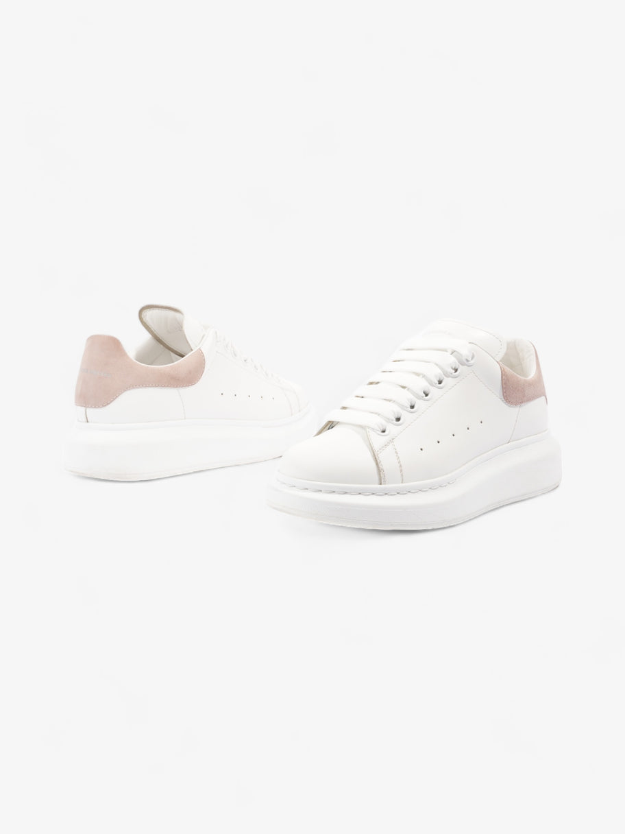 Alexander McQueen Oversized Sneakers White / Light Pink Leather EU 38.5 UK 5.5 Image 9