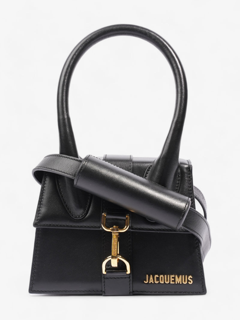  Jacquemus Le Chiquito Montagne Black Leather