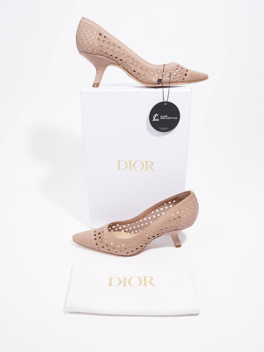 Dior Capture Mules 65 Nude Knit EU 36.5 UK 3.5 Image 9