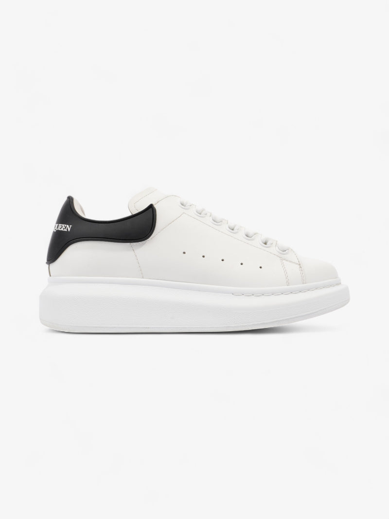  Alexander McQueen Oversized Sneakers White / Black Leather EU 37 UK 4