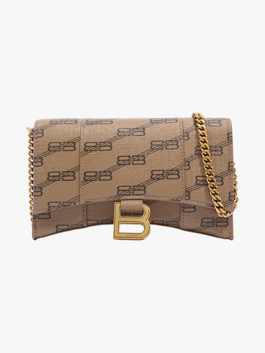 Balenciaga Hourglass Wallet On Chain BB Monogram Canvas Image 1