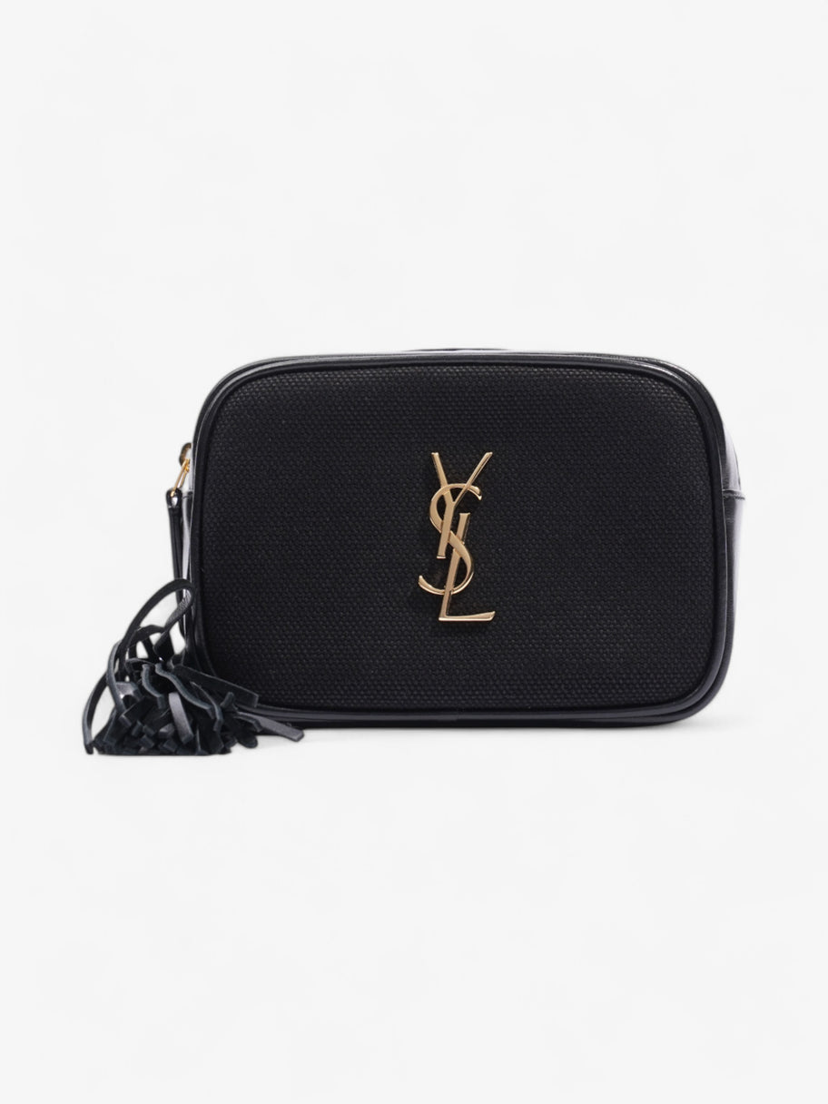 Saint Laurent Cassandre Bum Bag Black Calfskin Leather Image 1