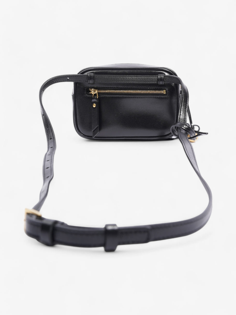 Saint Laurent Cassandre Bum Bag Black Calfskin Leather Image 5