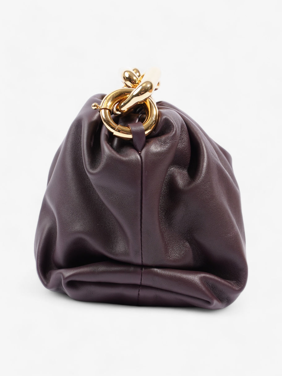 Bottega Veneta Chain Pouch Plum Leather Image 5