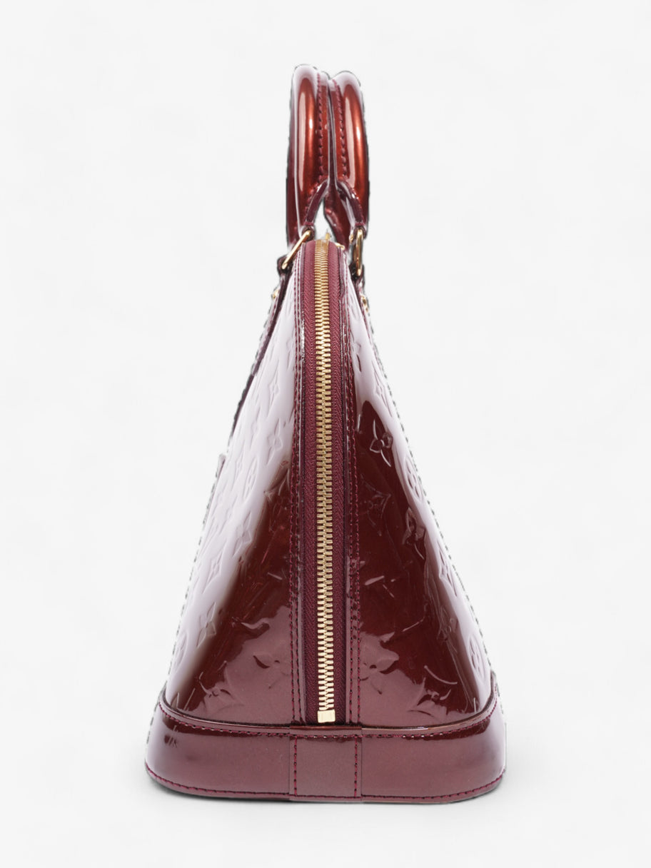 Louis Vuitton Alma Amarante Vernis Leather PM Image 3