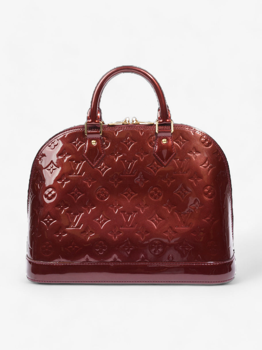 Louis Vuitton Alma Amarante Vernis Leather PM Image 4