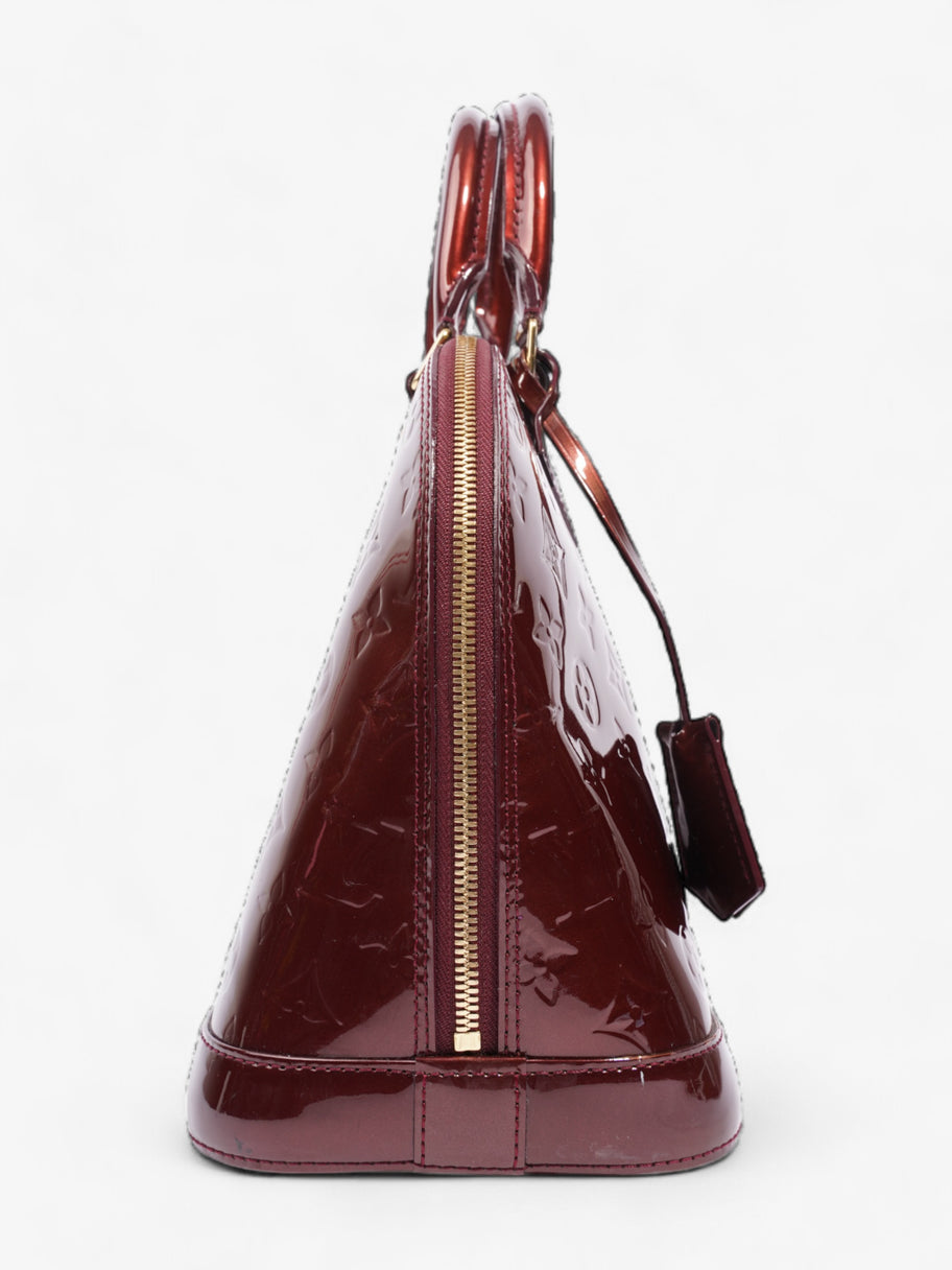 Louis Vuitton Alma Amarante Vernis Leather PM Image 5