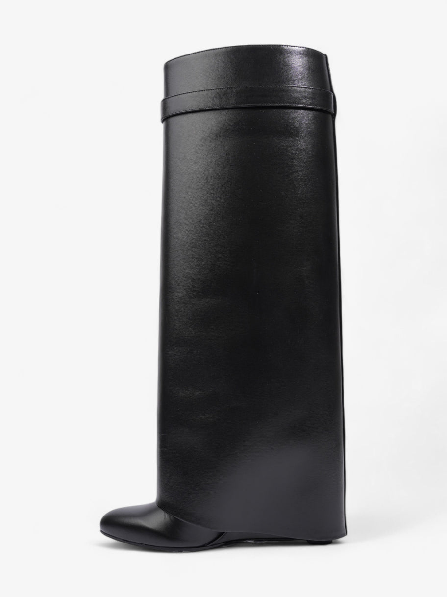 Givenchy Shark Lock Boots Black Leather EU 40 UK 7 Image 3