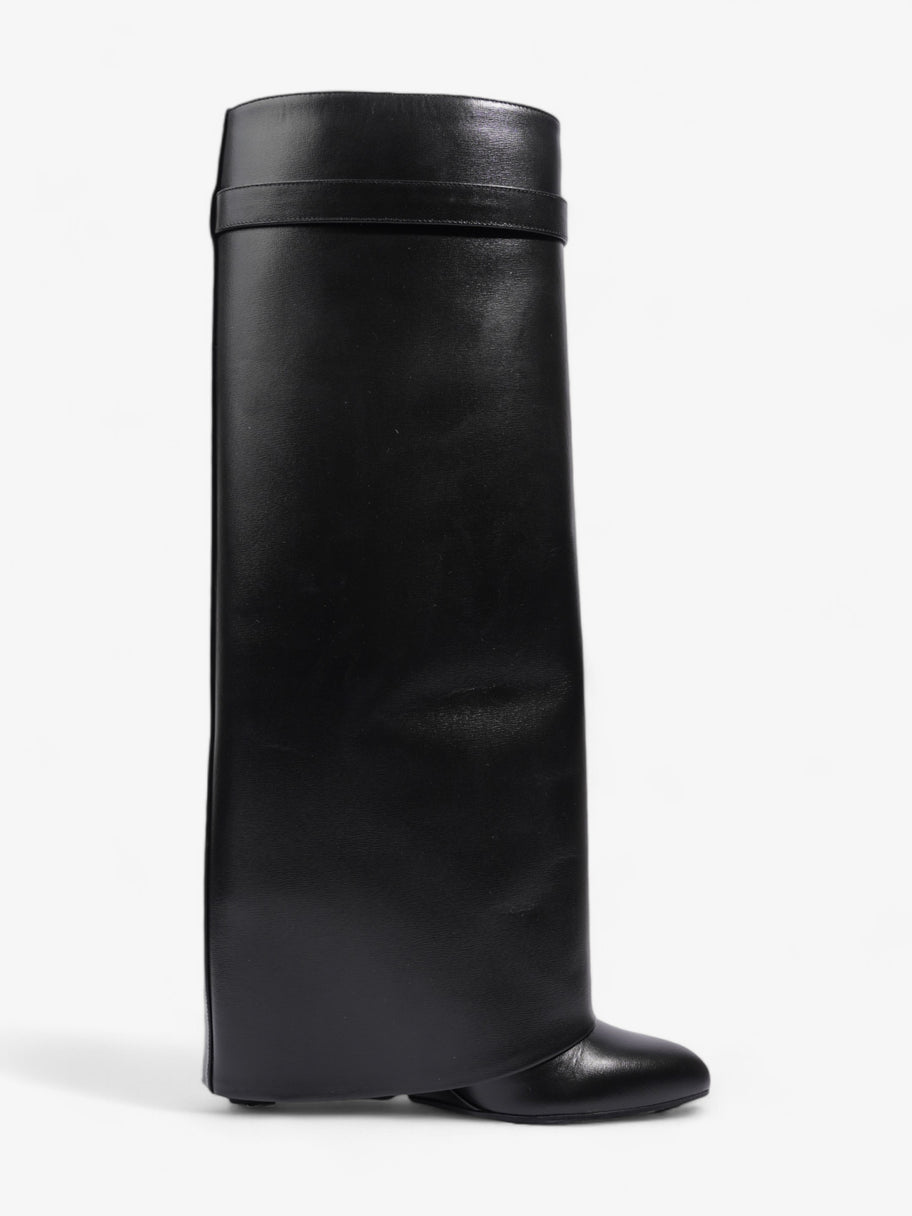 Givenchy Shark Lock Boots Black Leather EU 40 UK 7 Image 4