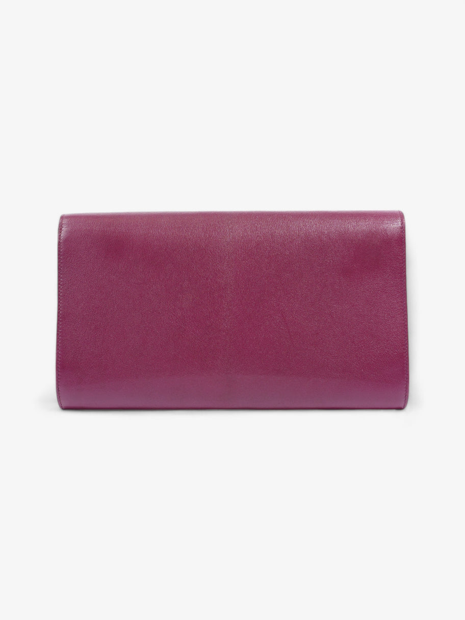 Saint Laurent Belle de Jour Purple Leather Image 4