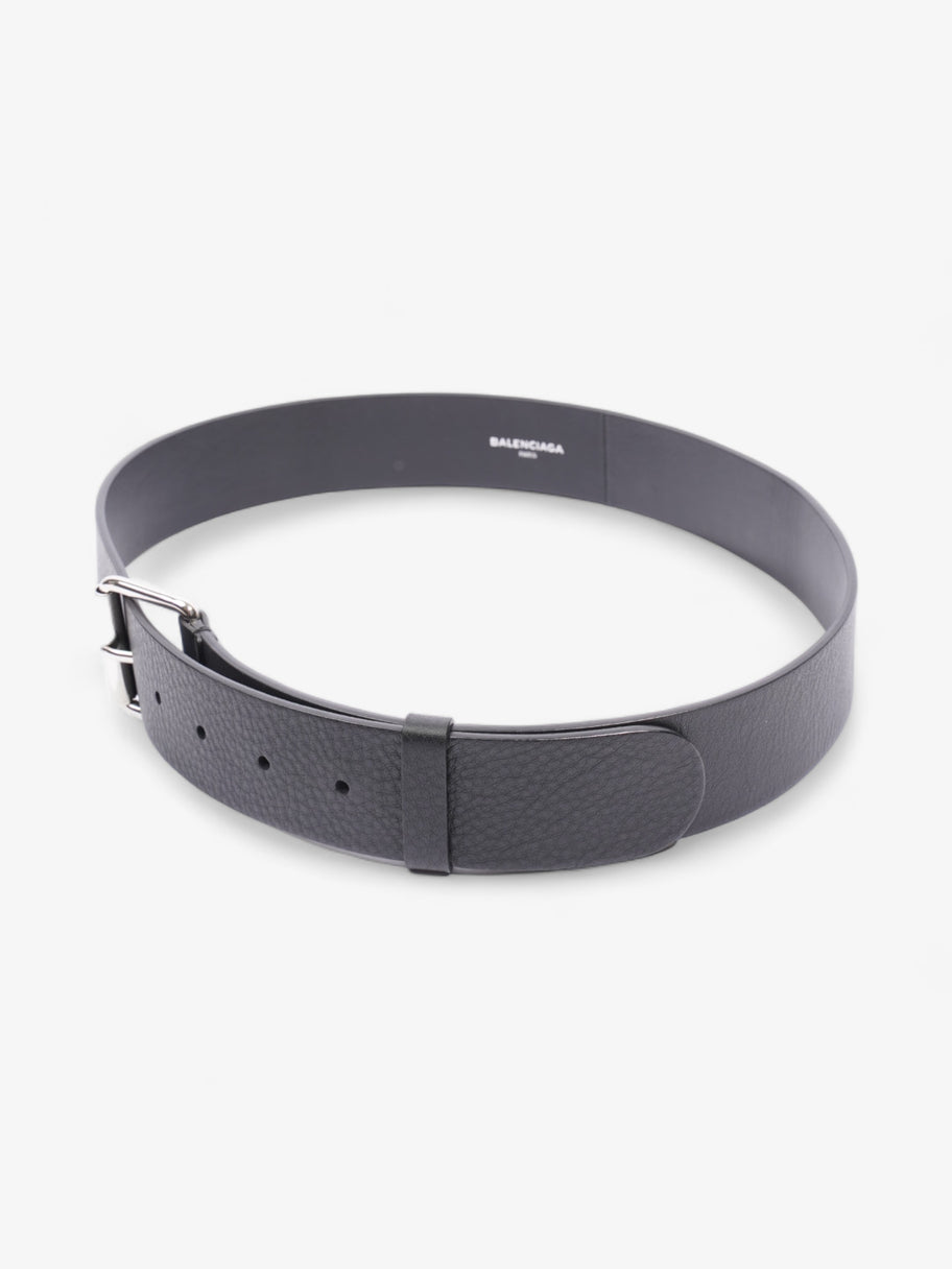 Balenciaga Logo Belt Black Leather 85cm 34