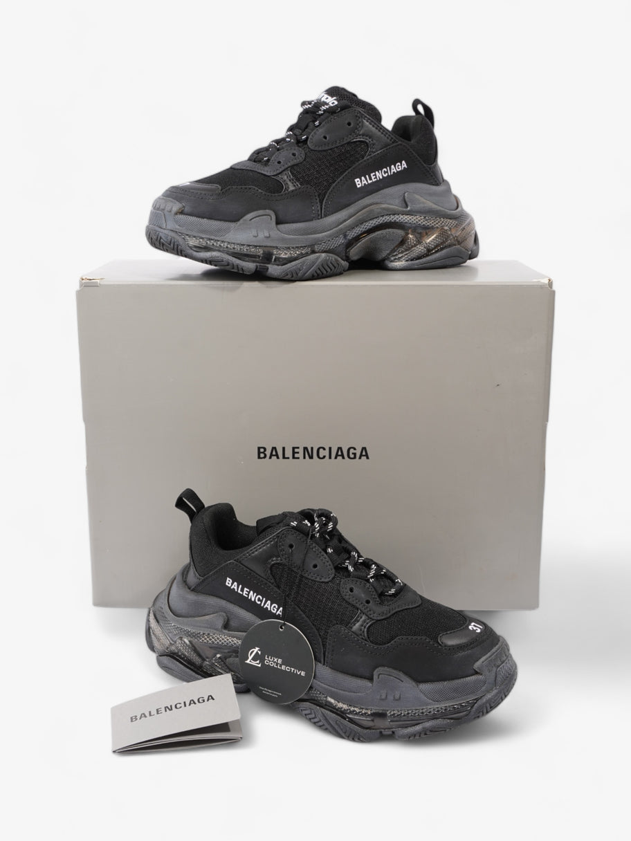 Balenciaga Triple S Black Clear Sole Mesh EU 37 UK 4 Image 10