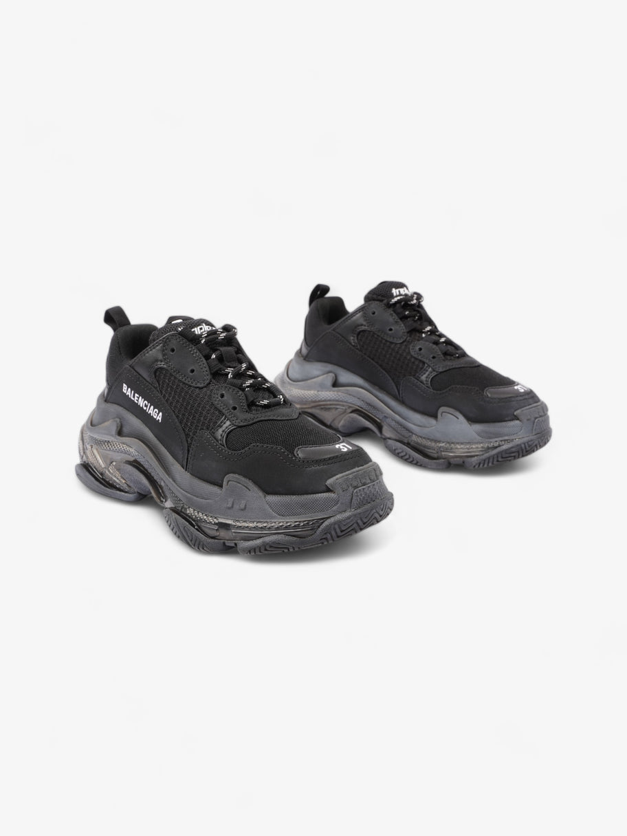 Balenciaga Triple S Black Clear Sole Mesh EU 37 UK 4 Image 2