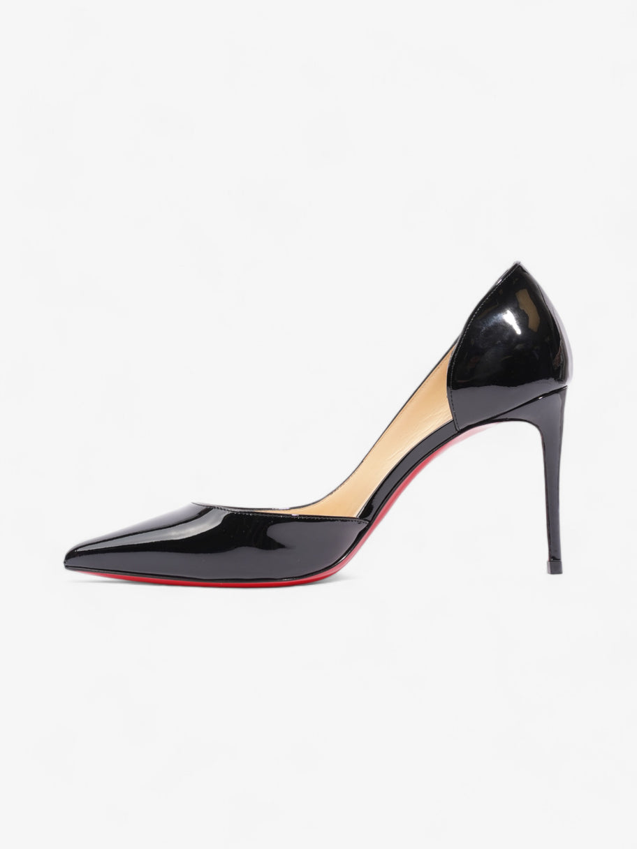 Christian Louboutin Iriza 85mm Black Patent Leather EU 38 UK 5 Image 3