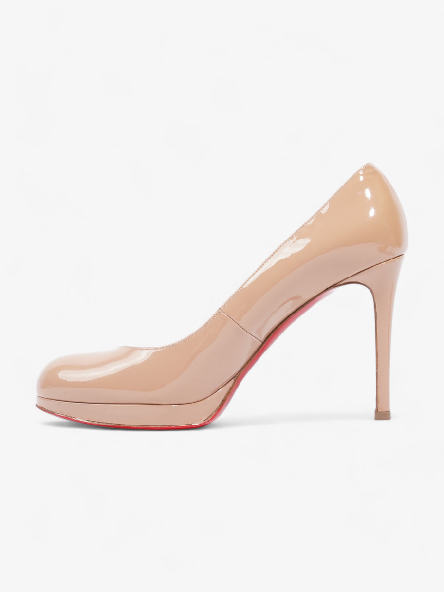 New Simple Pump 100 Nude Patent Leather EU 38.5 UK 5.5 Image 3