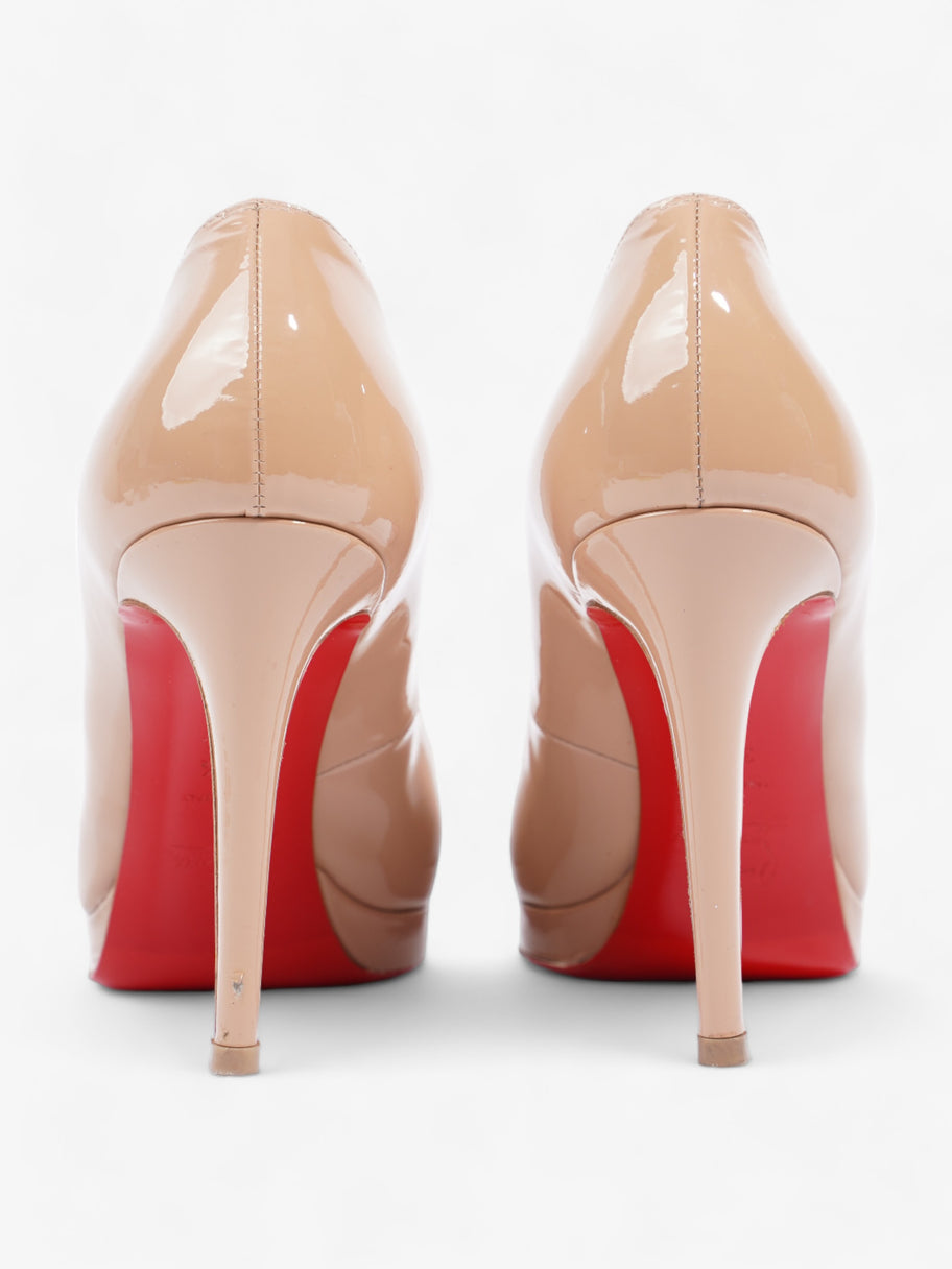 New Simple Pump 100 Nude Patent Leather EU 38.5 UK 5.5 Image 6