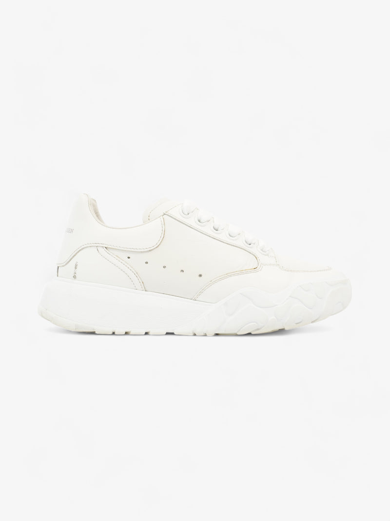  Oversized Court Sneaker White Leather EU 37.5 UK 4.5