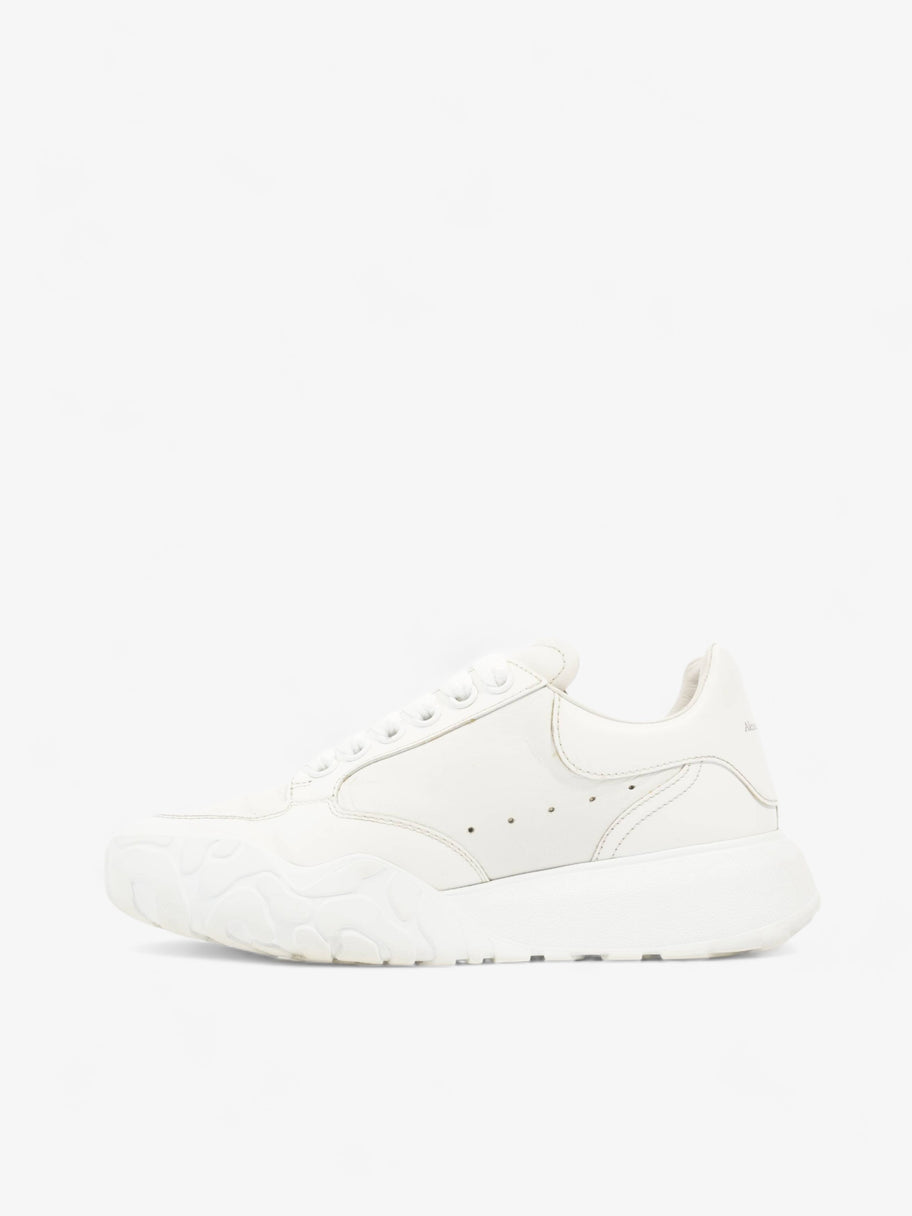 Oversized Court Sneaker White Leather EU 37.5 UK 4.5 Image 3