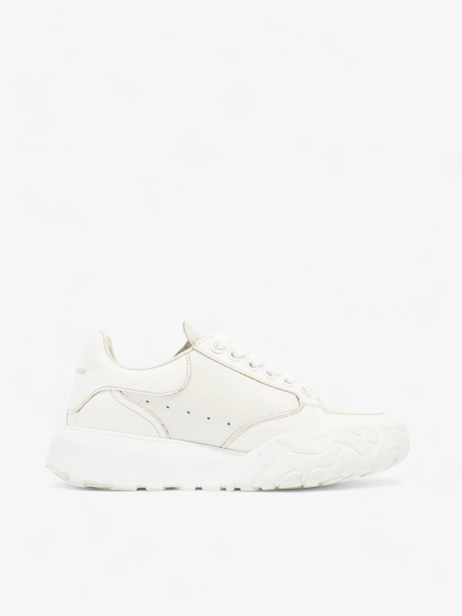 Oversized Court Sneaker White Leather EU 37.5 UK 4.5 Image 4