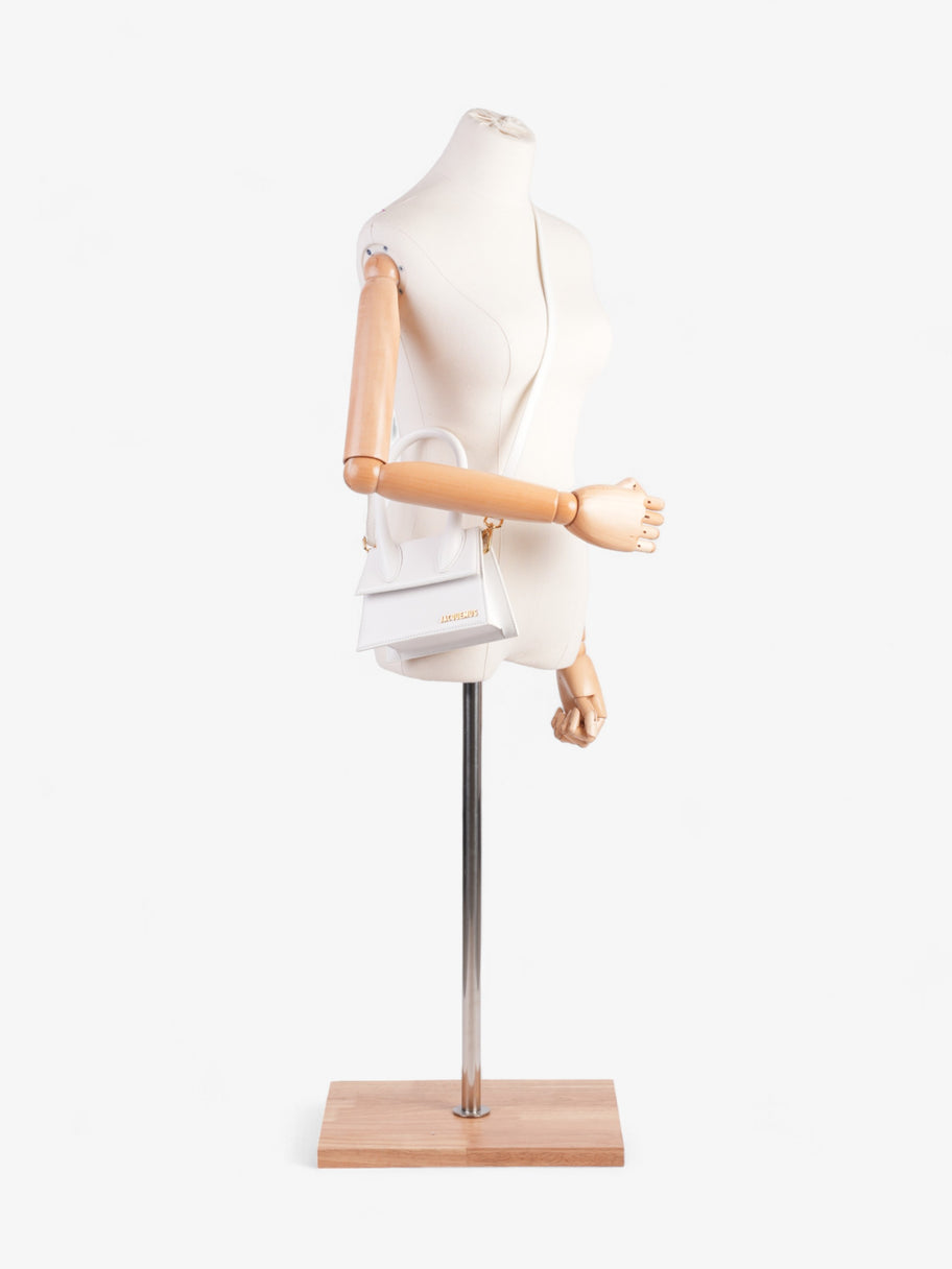 Jacquemus Le Chiquito Moyen White Leather Image 2