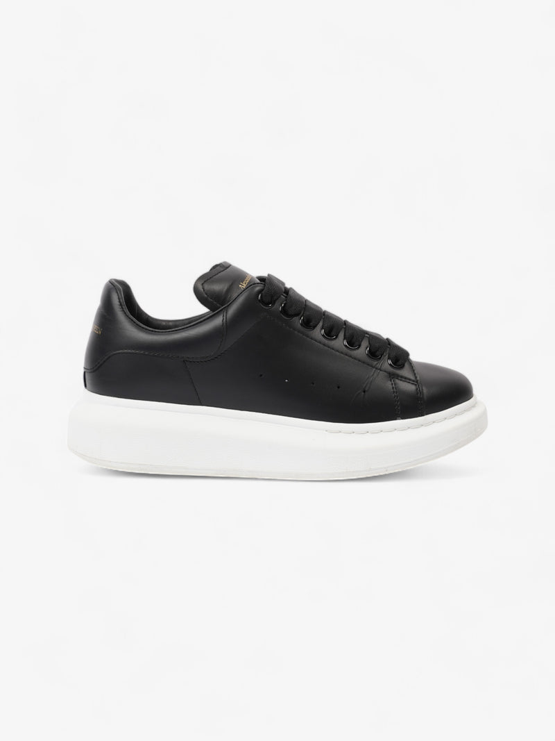  Alexander McQueen Oversized Sneakers Black Leather EU 38 UK 5