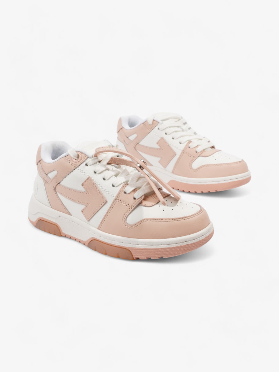 Off White Out Of Office Sneakers White / Pink Leather EU 36 UK 3 Image 2