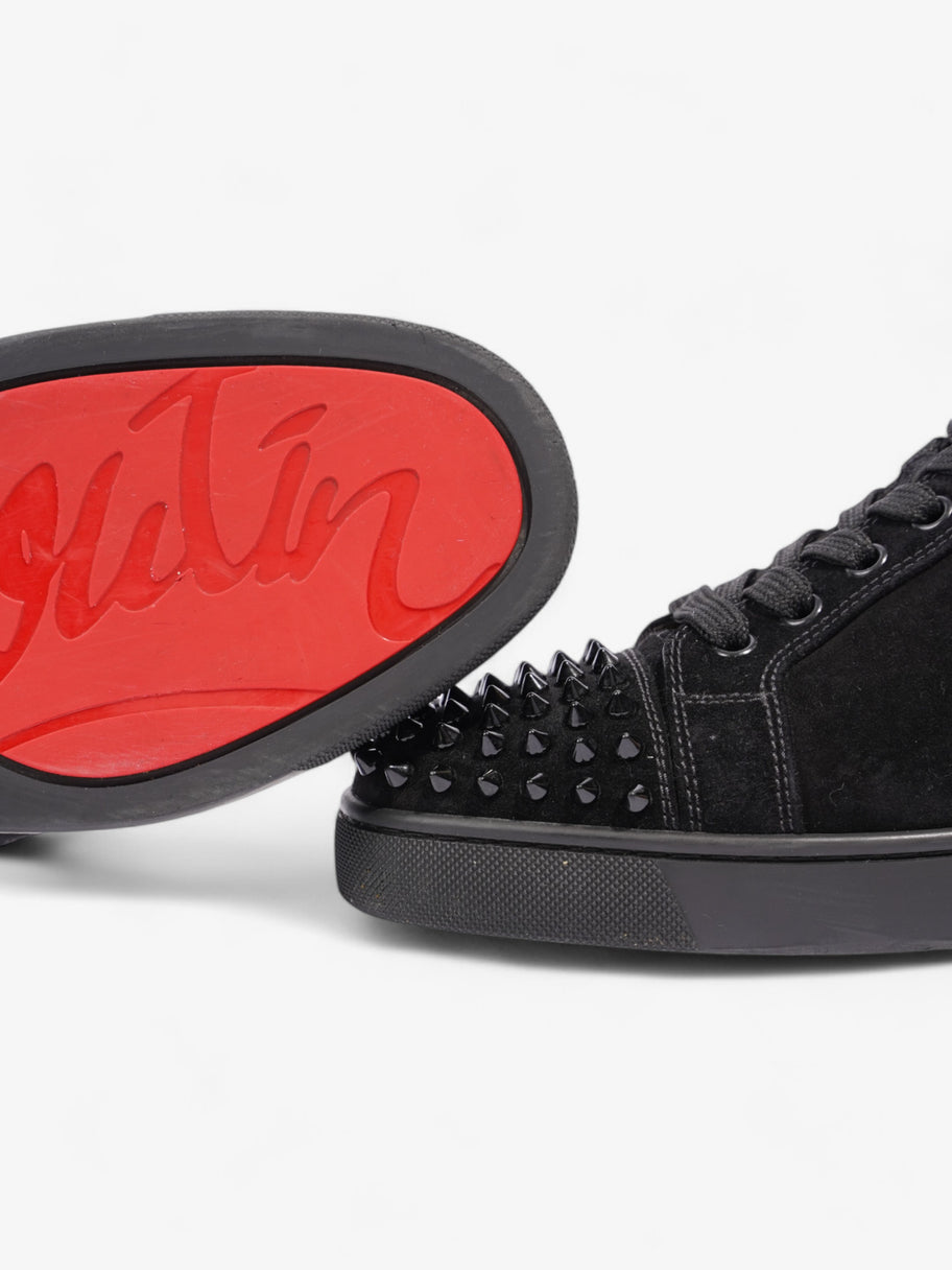 Christian Louboutin Louis Junior Spikes Black Suede EU 42 UK 8 Image 8