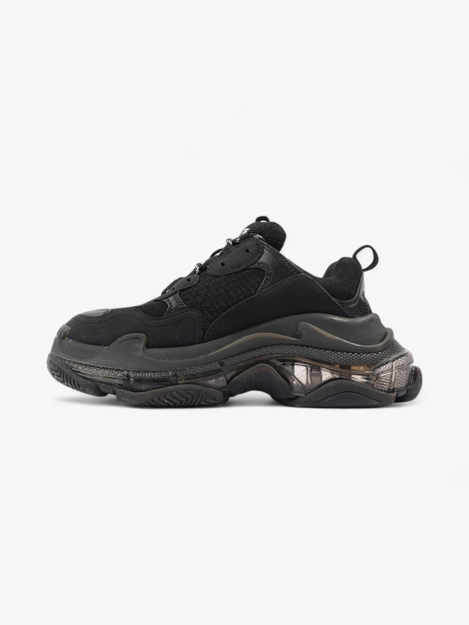 Balenciaga Triple S Clear Sole Black / White Mesh EU 37 UK 4 Image 3