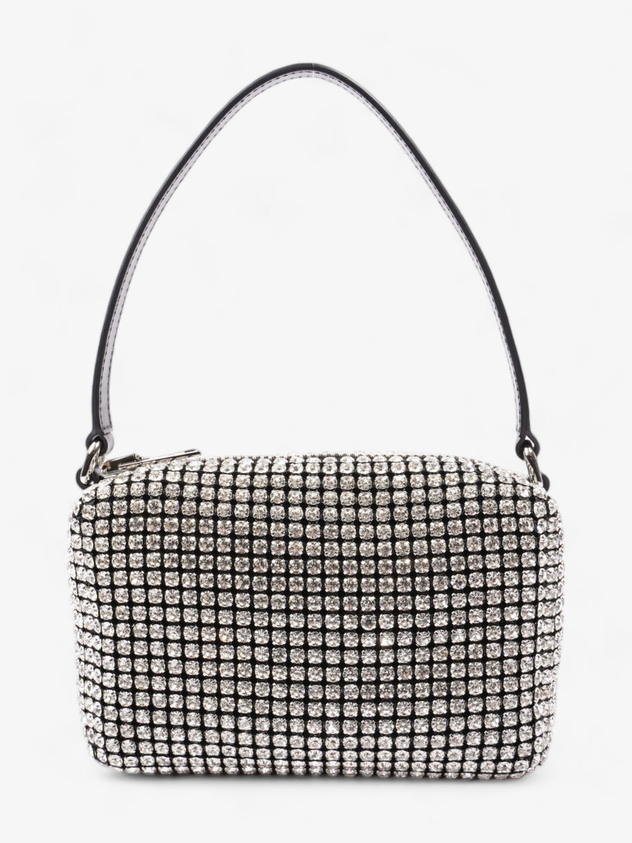 Alexander Wang Heiress Pouch Black / White Crystal Medium Image 1