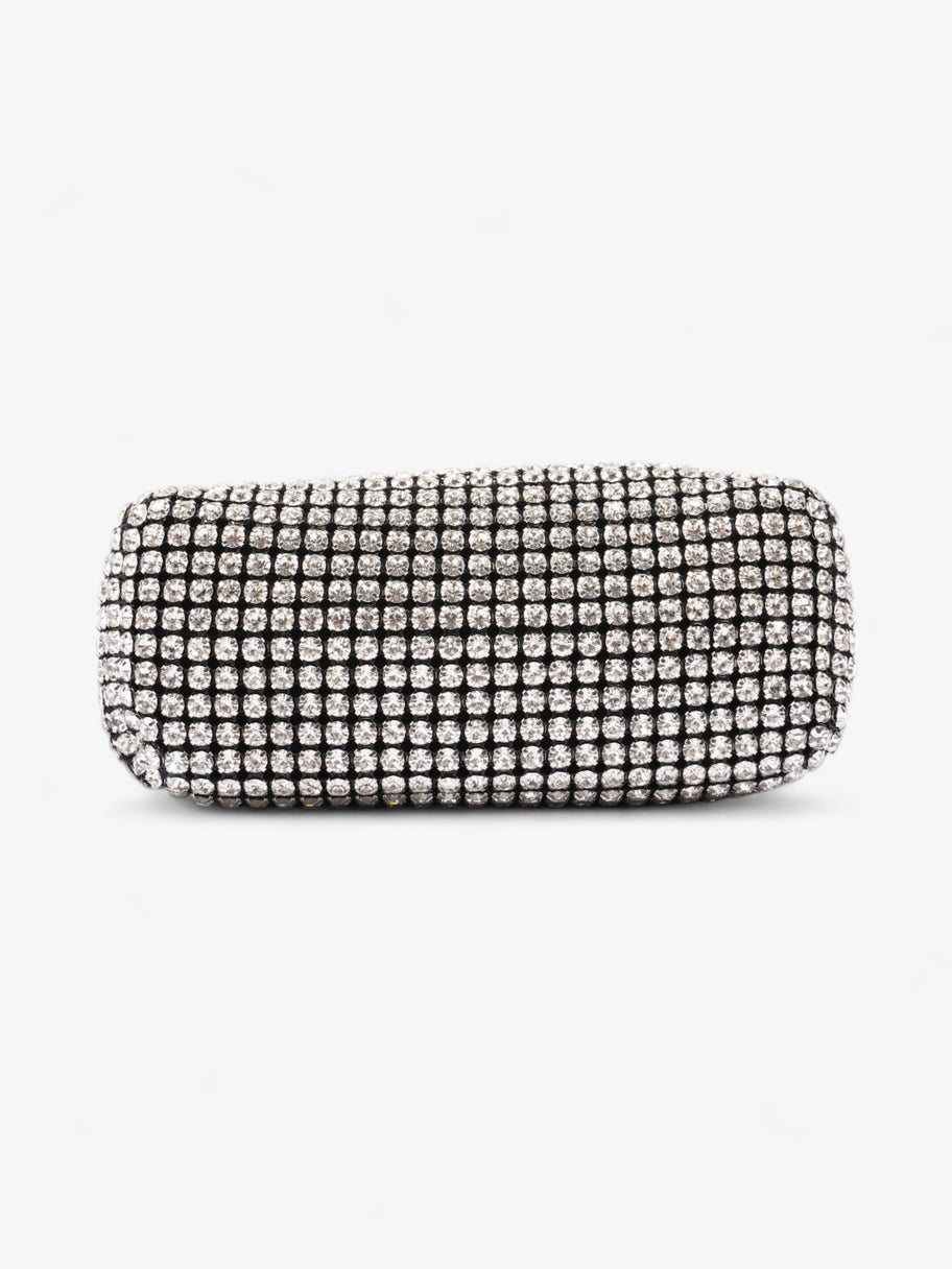 Alexander Wang Heiress Pouch Black / White Crystal Medium Image 6