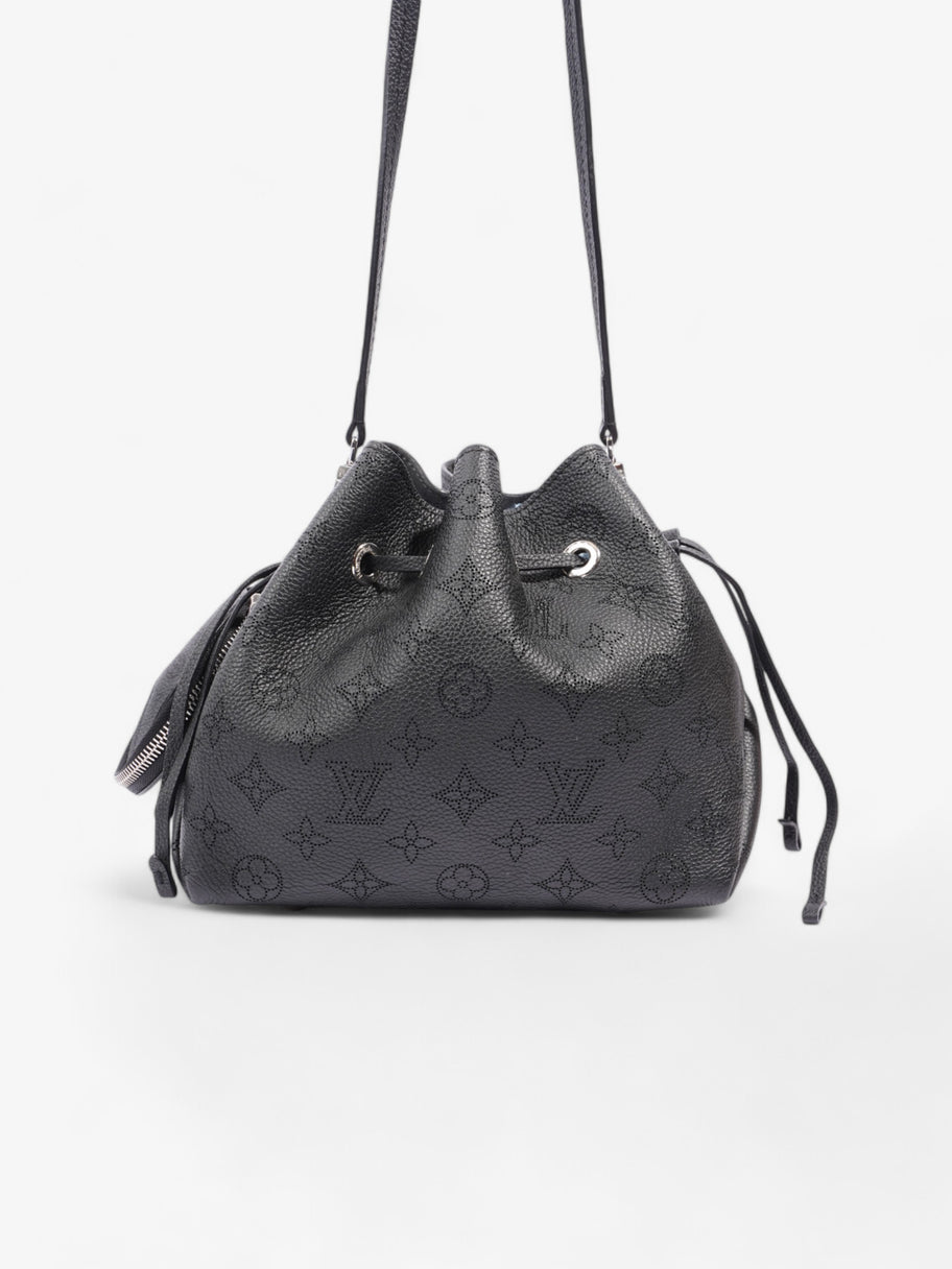 Louis Vuitton Bella Bucket Bag Black Monogram Calfskin Leather Image 4