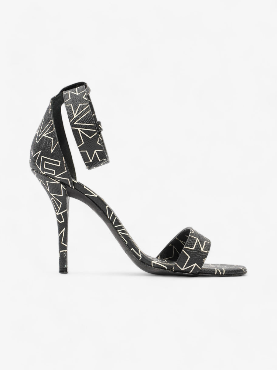 Givenchy Infinity Sandal 100 Black / White Leather EU 38 UK 5 Image 4