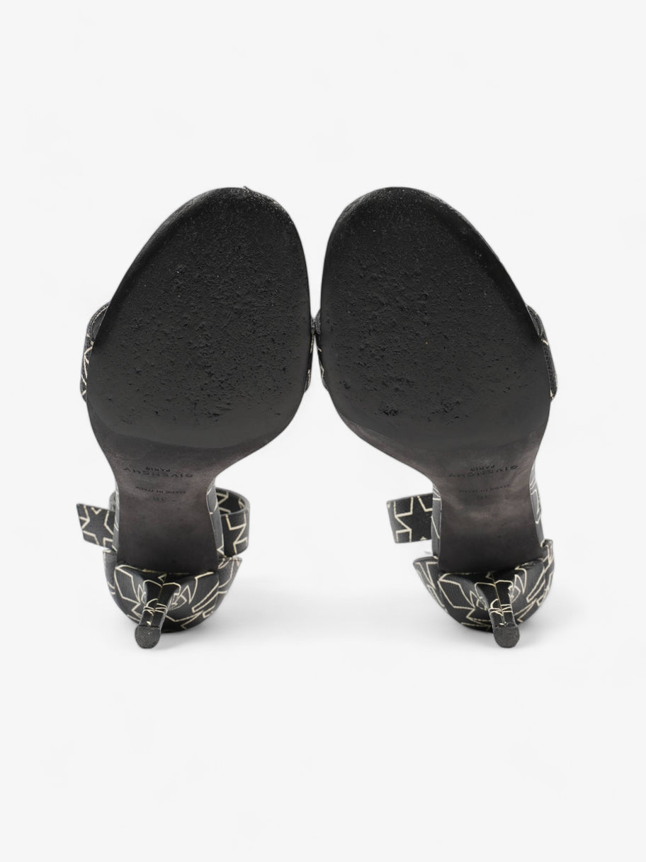 Givenchy Infinity Sandal 100 Black / White Leather EU 38 UK 5 Image 7