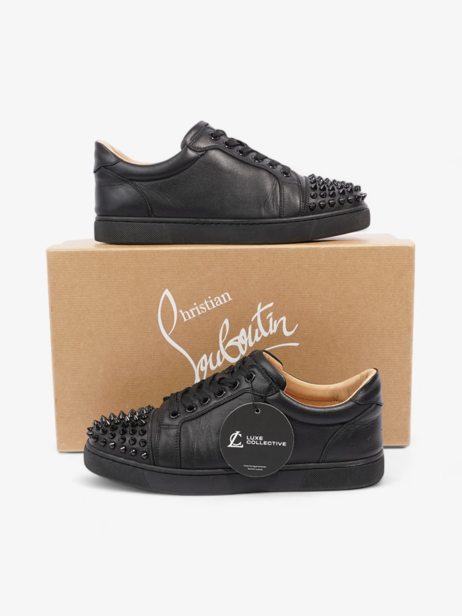 Christian Louboutin Viera Spikes  Black Leather EU 37 UK 4 Image 10