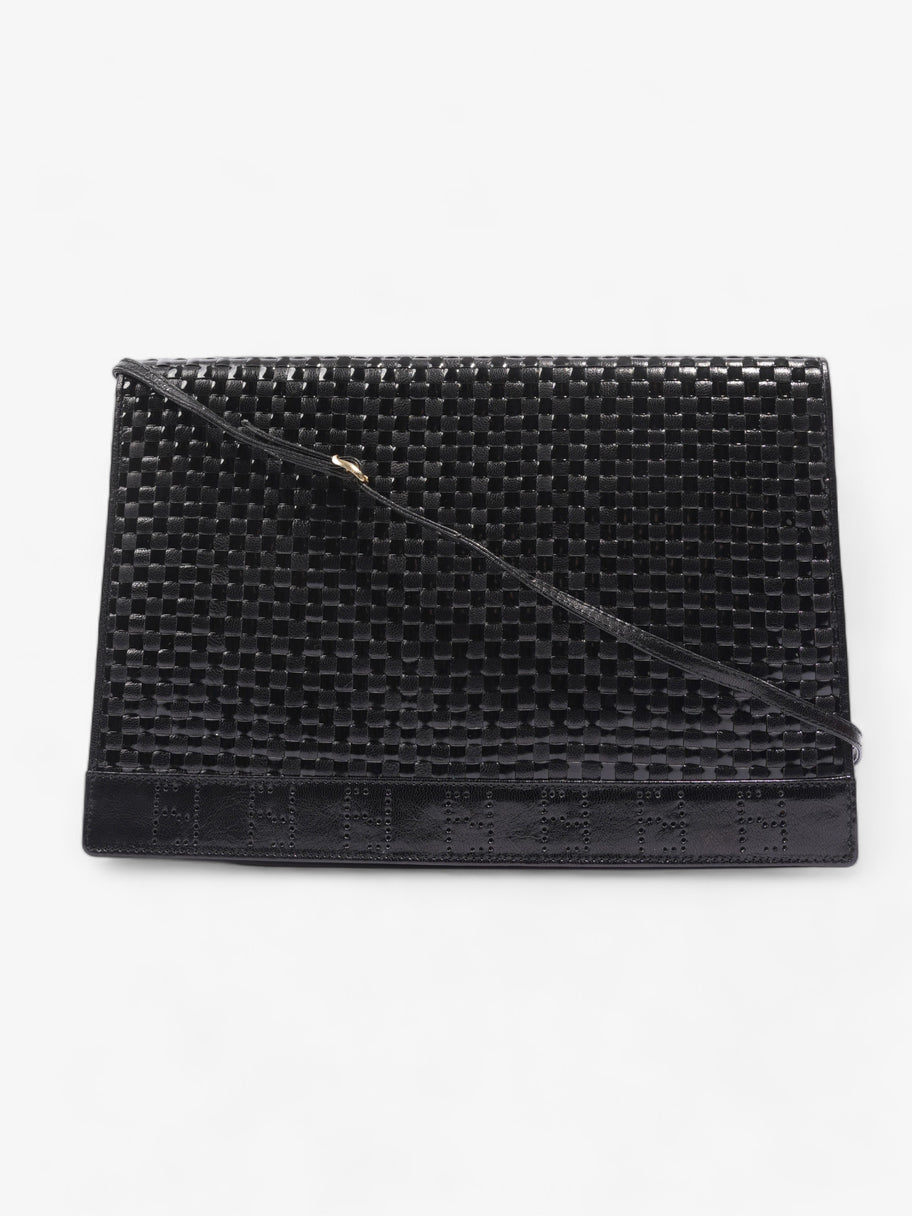 Fendi Clutch With Strap Black Leather Image 1