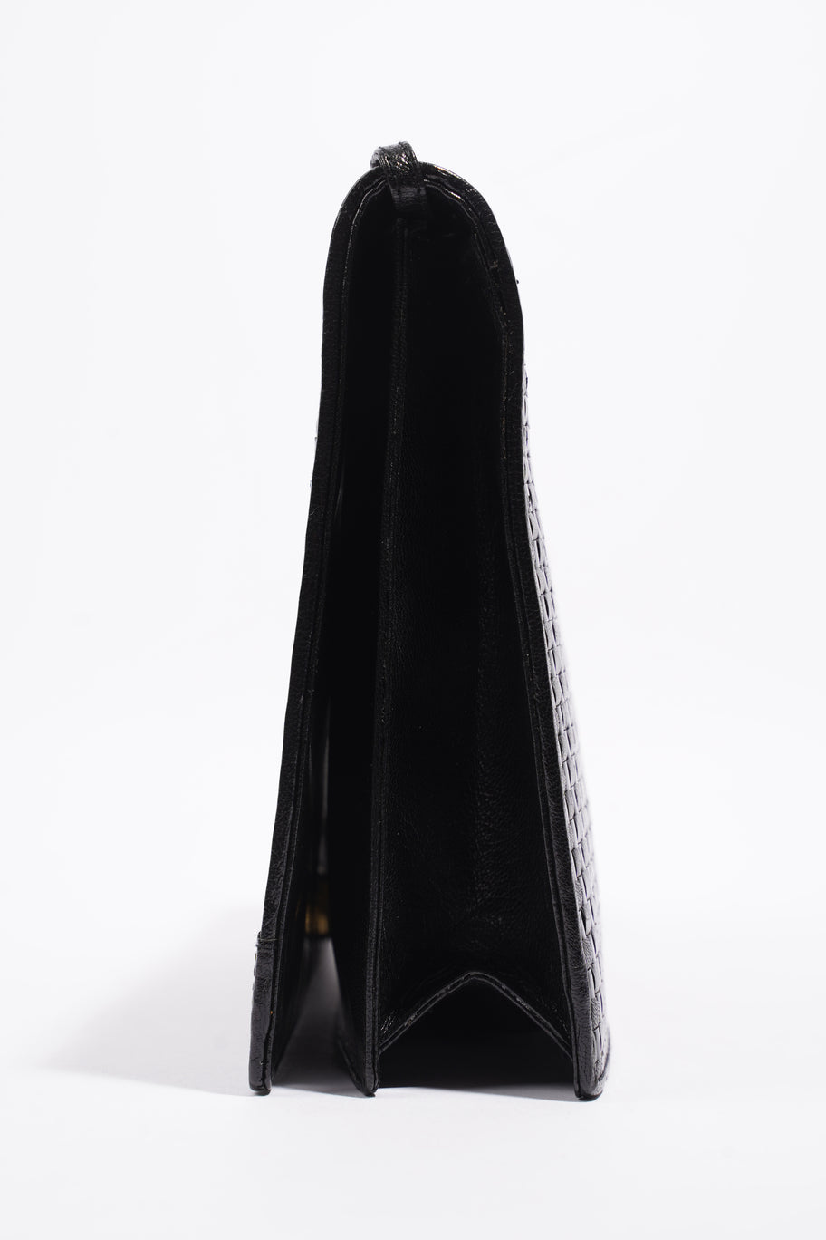 Fendi Clutch With Strap Black Leather Image 4