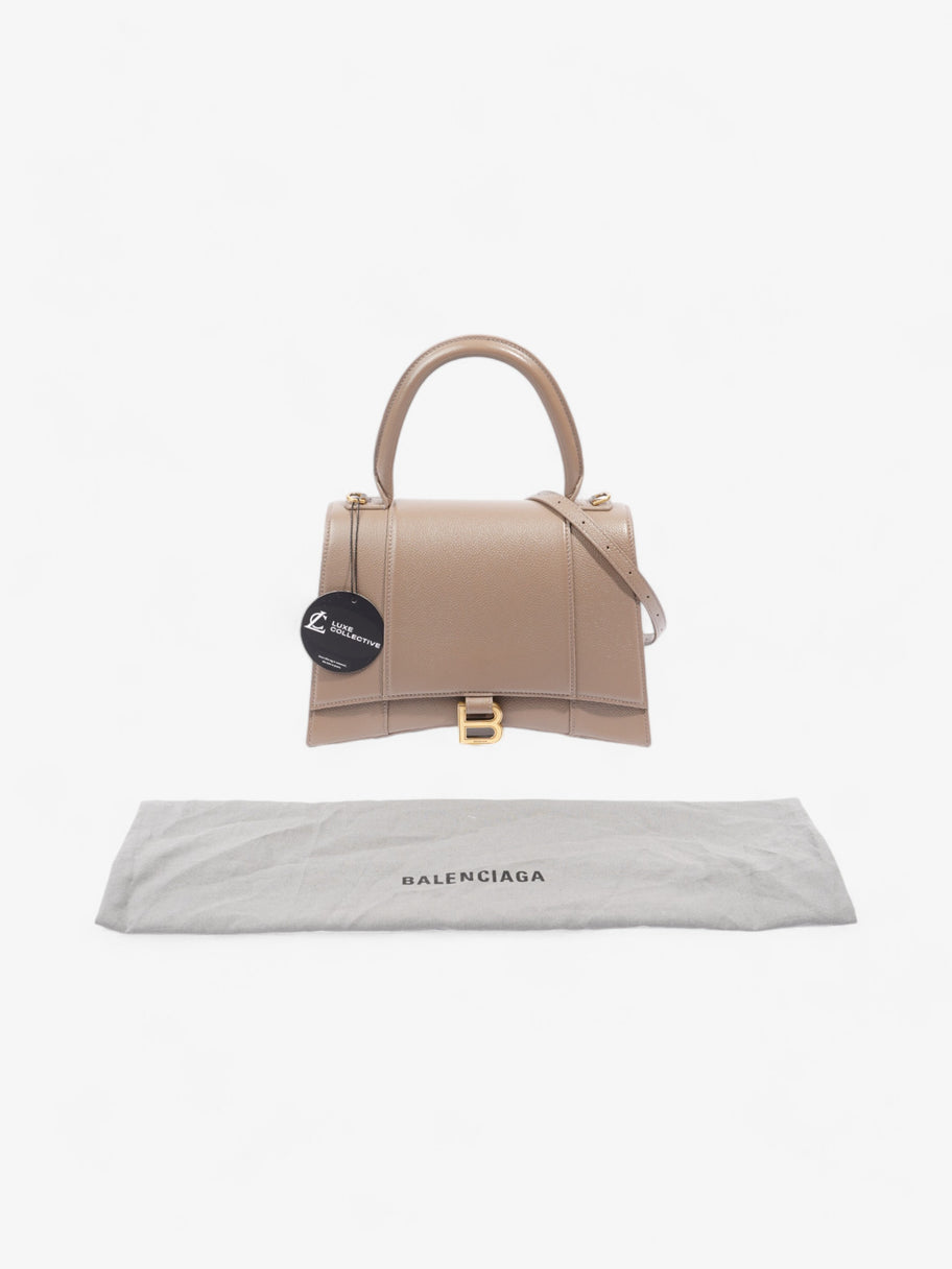 Balenciaga Hourglass Taupe Leather Medium Image 8