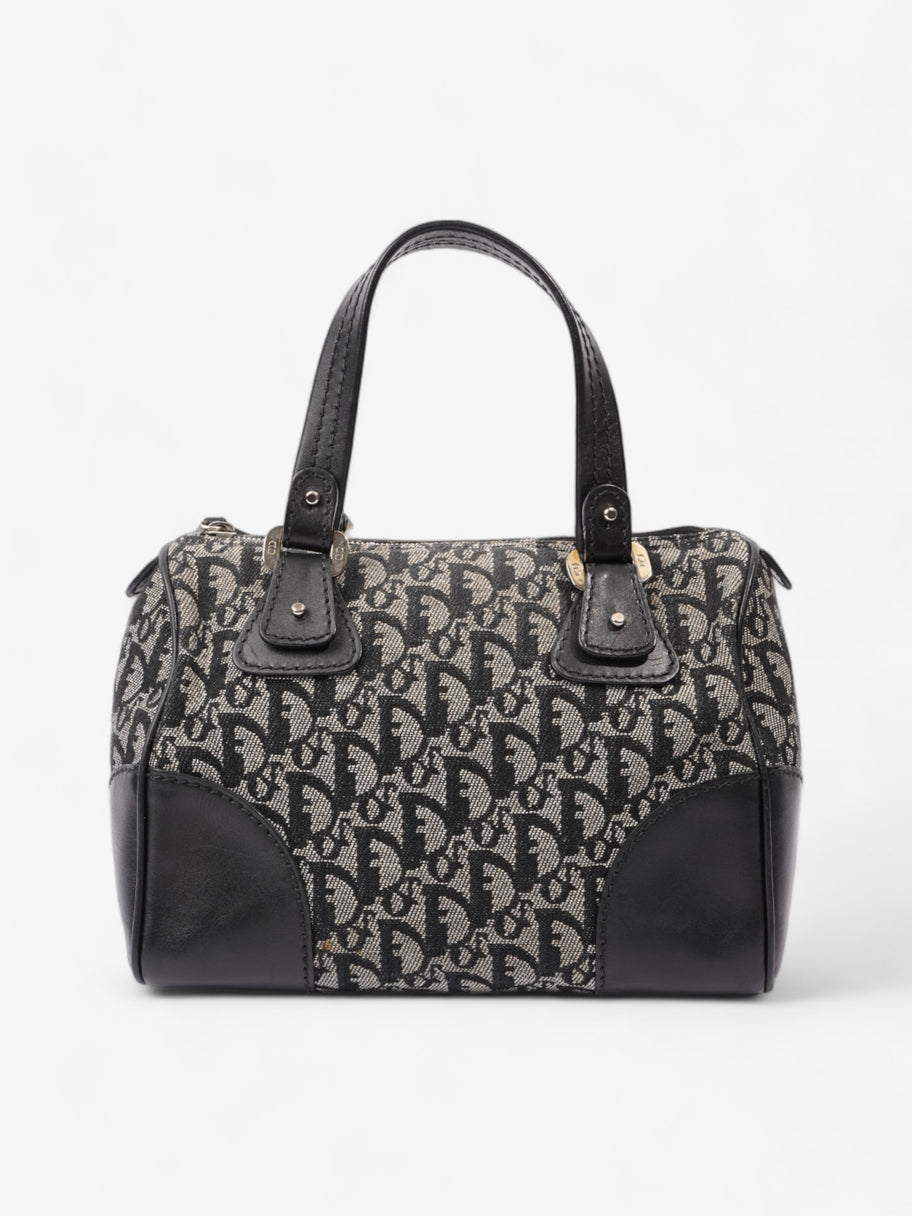 Christian Dior Boston Black Diorissimo Canvas Small Image 1