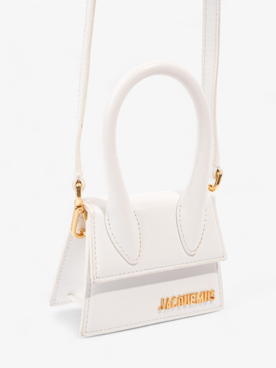 Jacquemus Le Chiquito White Leather Image 7