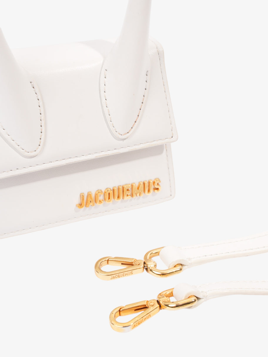 Jacquemus Le Chiquito White Leather Image 8