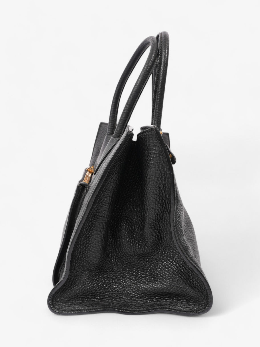 Prada Twin Pocket Two Way Bag Black Leather Image 3