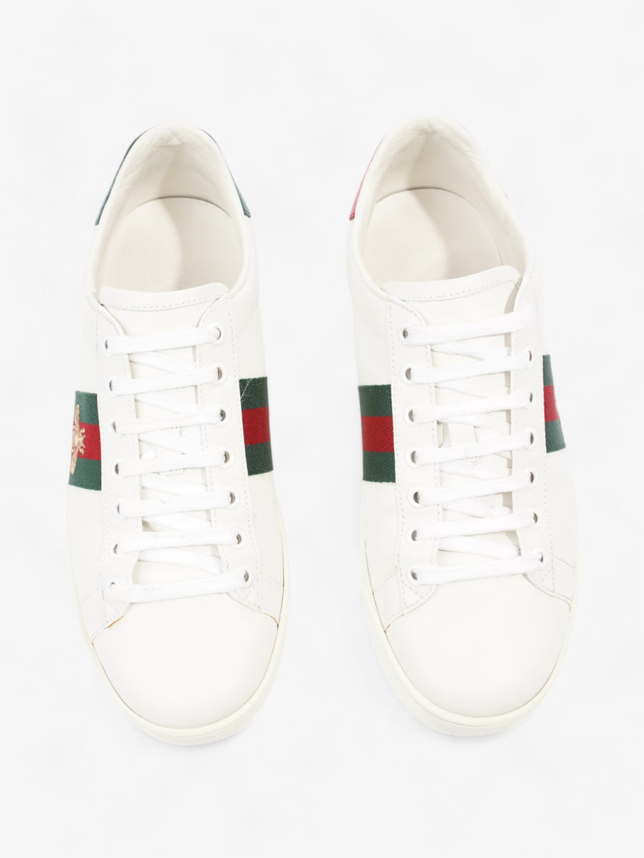 Gucci Ace Sneakers with Bee White / Green / Red Leather EU 38 UK 5 Image 8