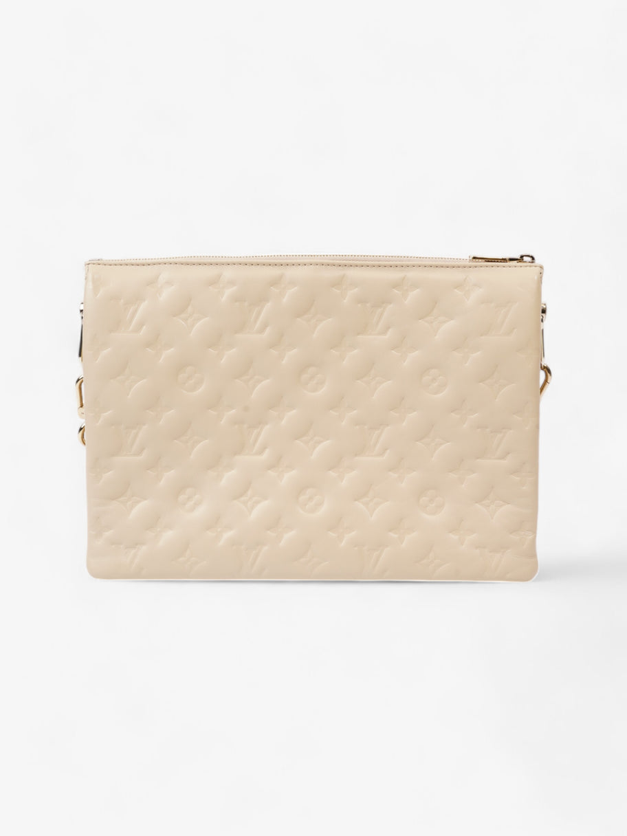 Louis Vuitton Coussin Light Beige Lambskin Leather MM Image 4