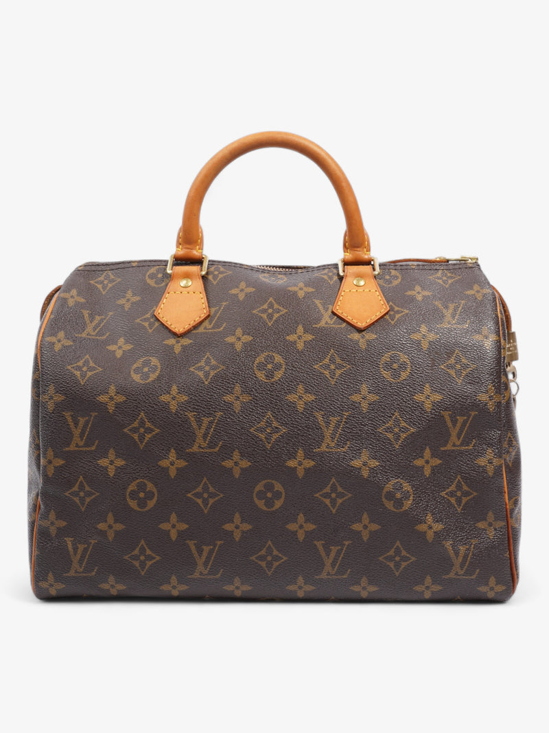  Louis Vuitton Speedy 30 Monogram Coated Canvas