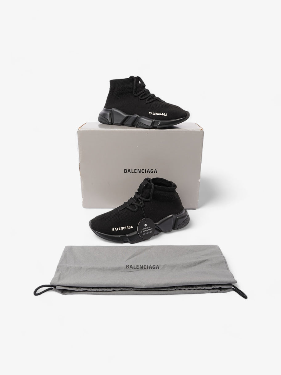 Balenciaga Speed Lace Up Black Cotton EU 37 UK 4 Image 11