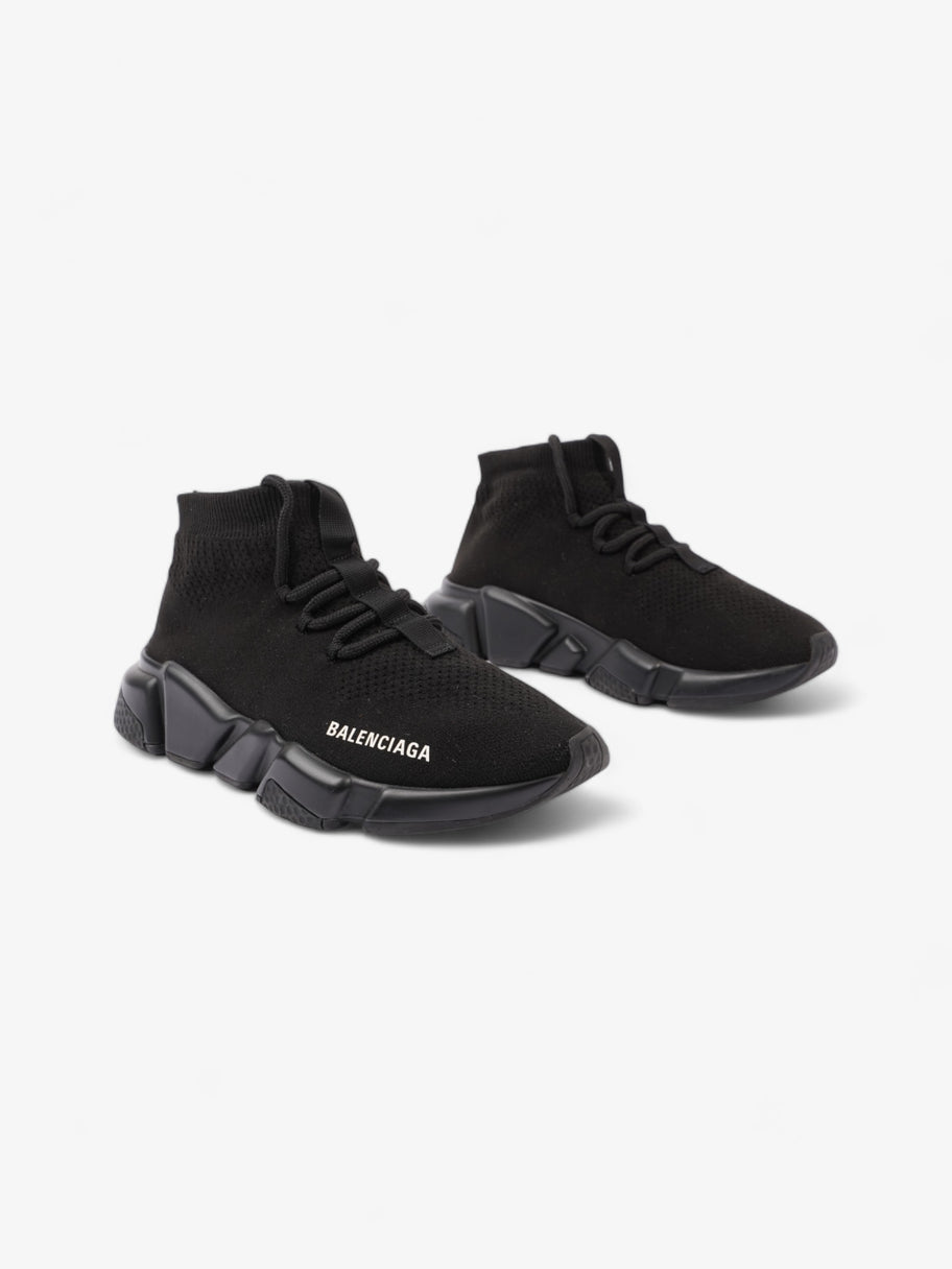 Balenciaga Speed Lace Up Black Cotton EU 37 UK 4 Image 2