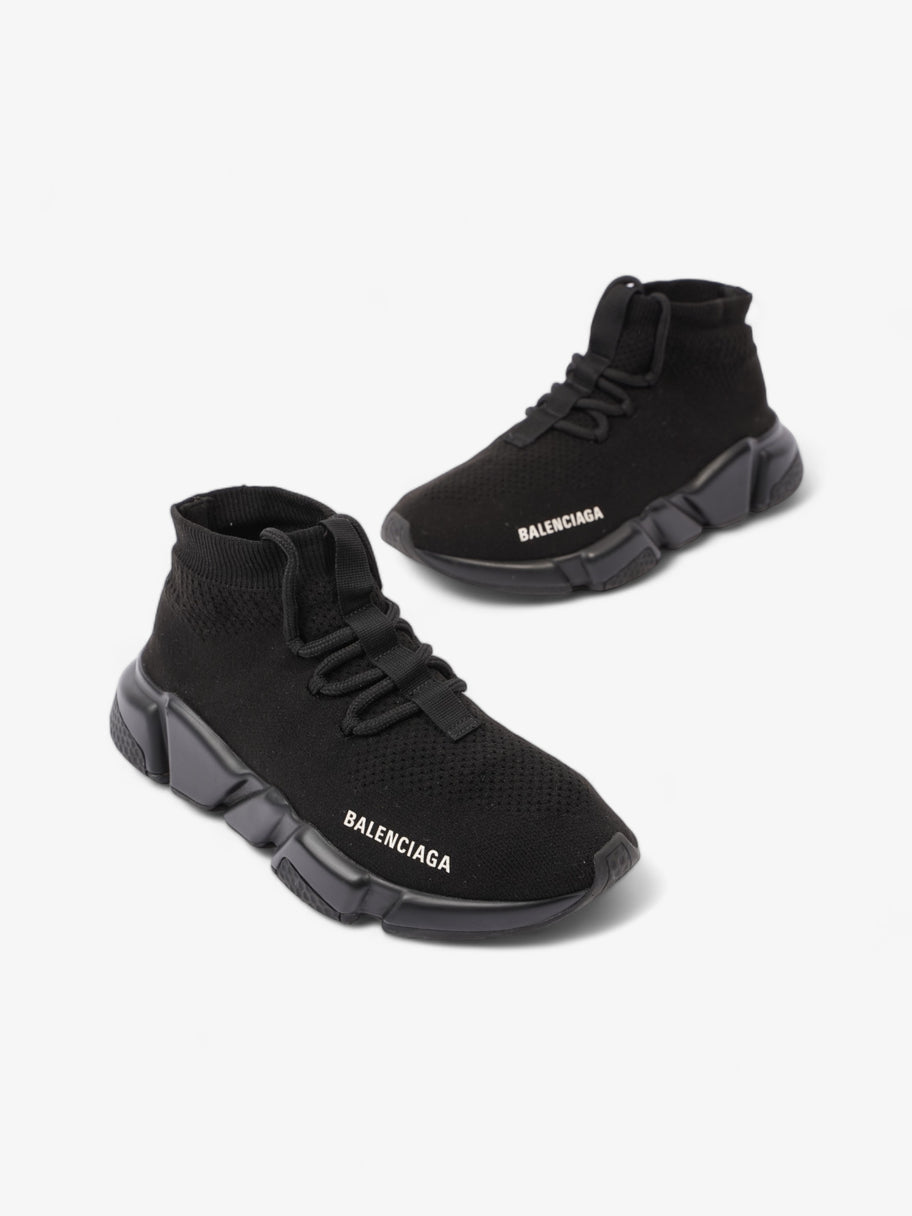 Balenciaga Speed Lace Up Black Cotton EU 37 UK 4 Image 9