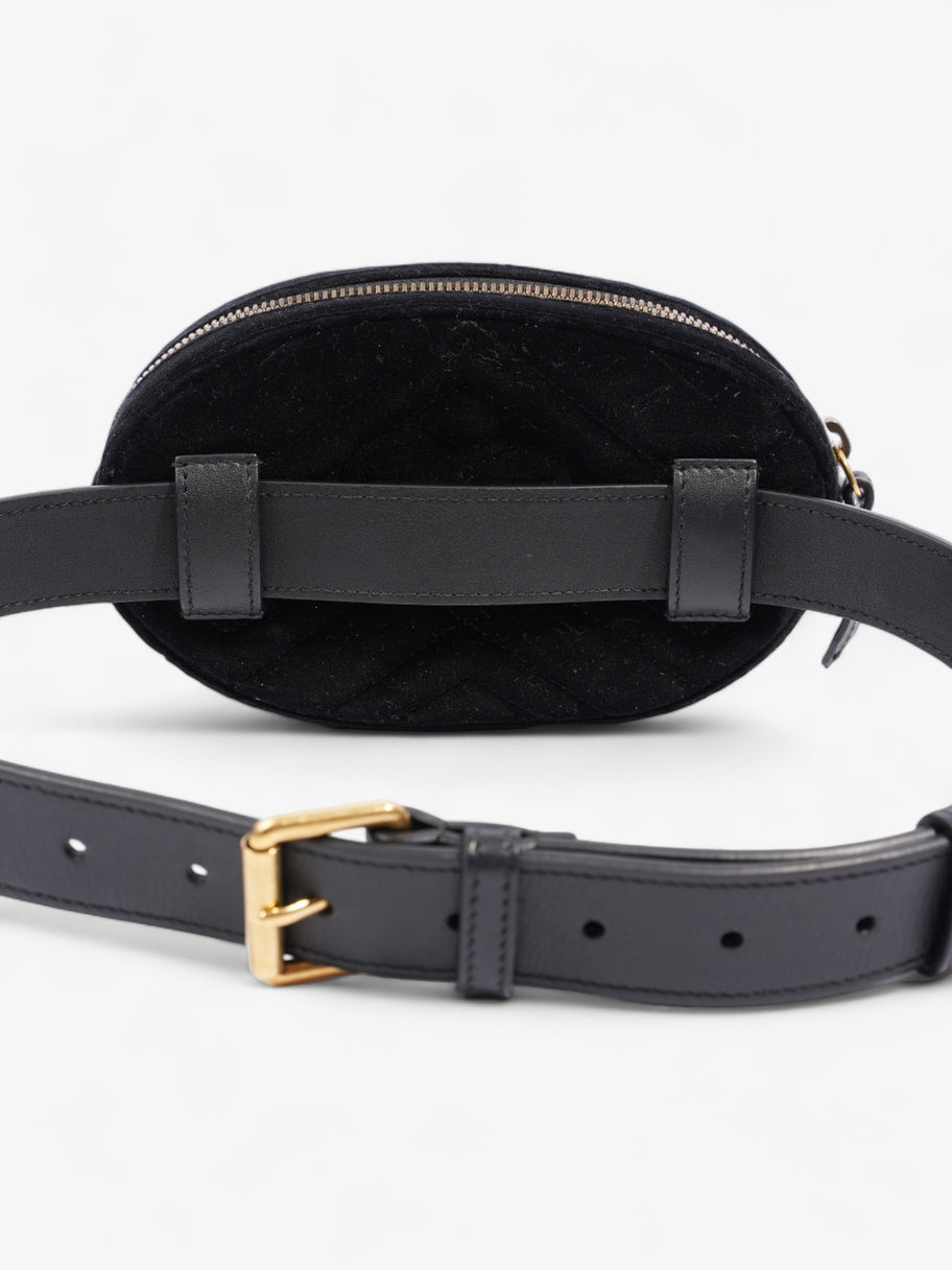 Gucci Marmont Belt Bag Black Velvet Image 4