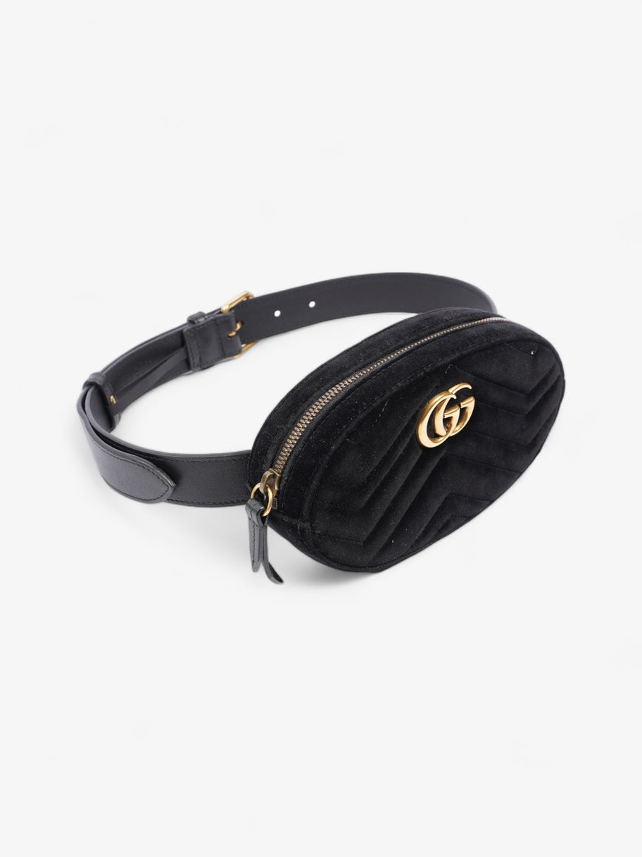 Gucci Marmont Belt Bag Black Velvet Image 7